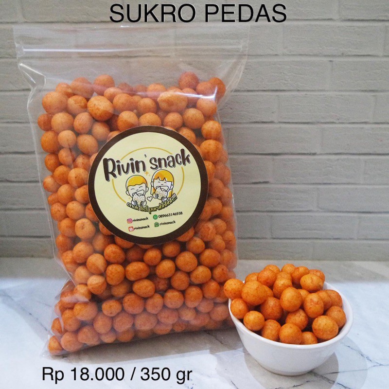 

KACANG ATOM SUKRO PEDAS 250gr