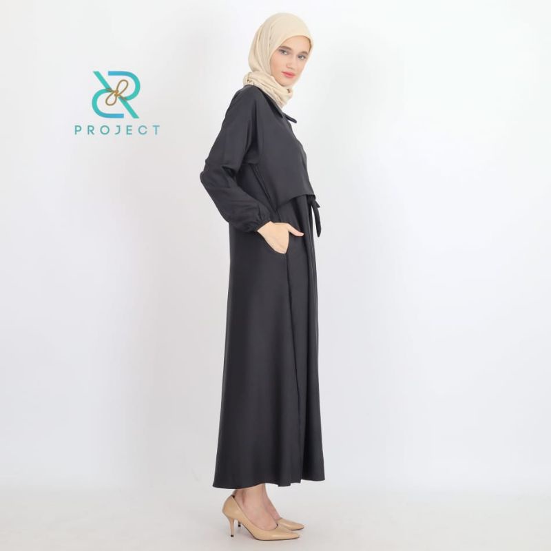 GF02 ~ NOREEN MAXI | ZAFINA DRESS | FASION MUSLIM WANITA TERBARU gamis remaja milenial size S M L XL