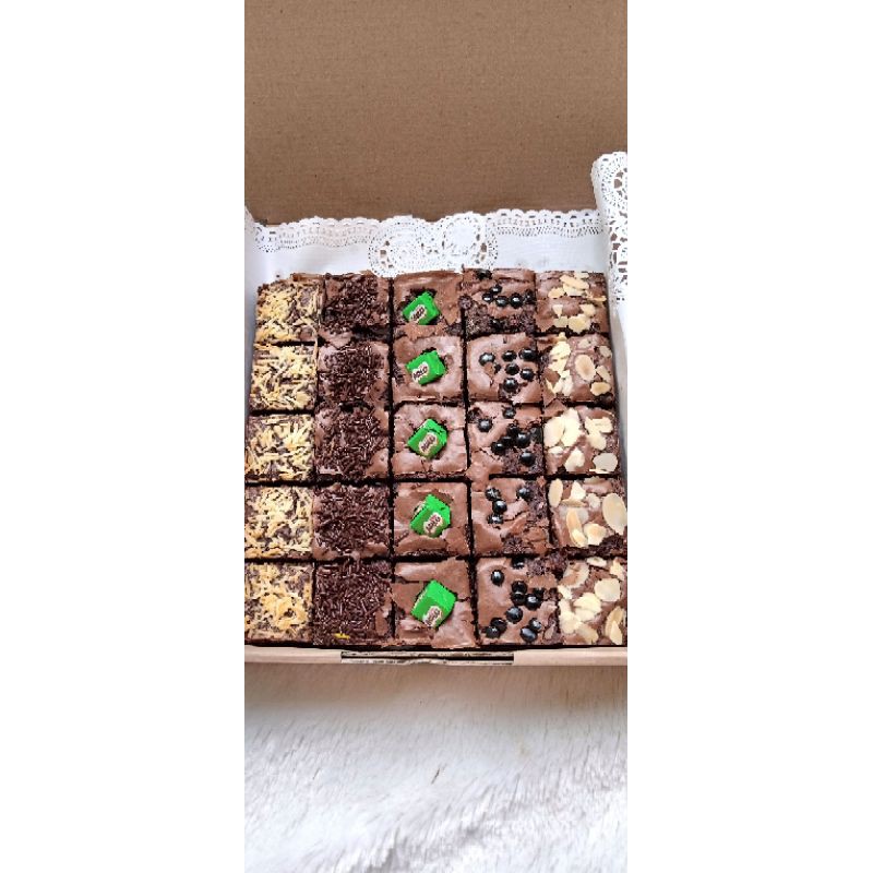 

Brownies fudgy sekat 20×20