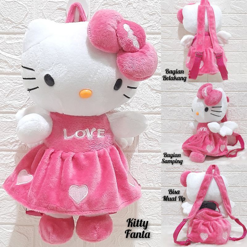Tas Ransel Anak Perempuan Tas Ransel Boneka Full Body Karakter