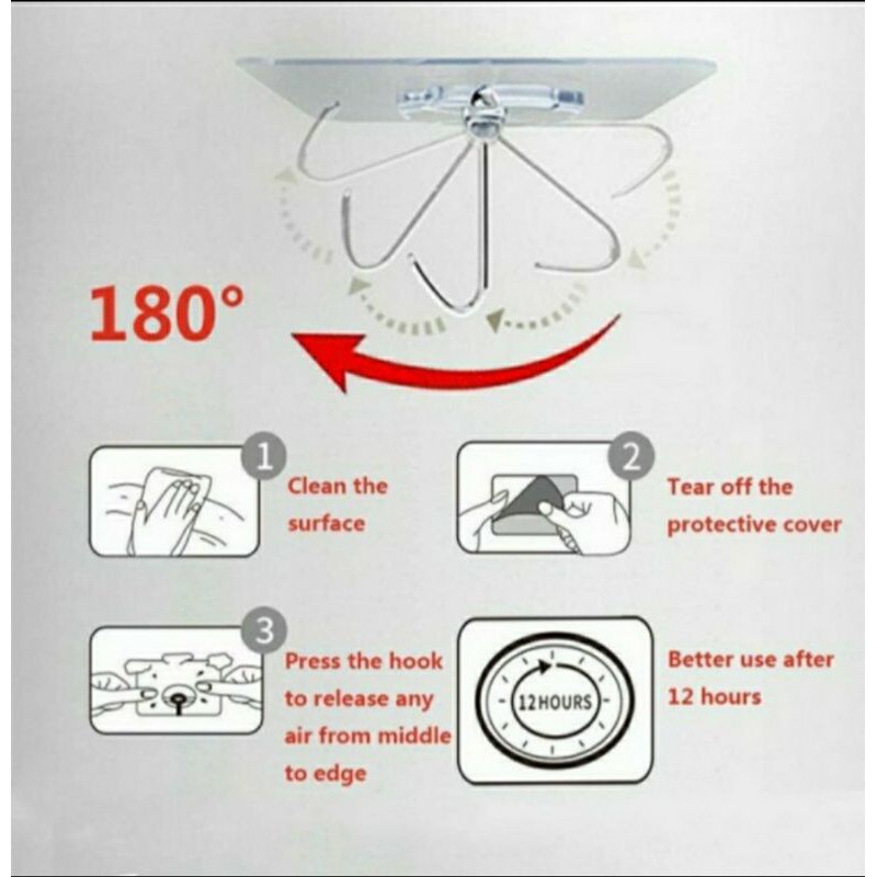 gantungan serbaguna bisa vertical sd horisontal hook universal