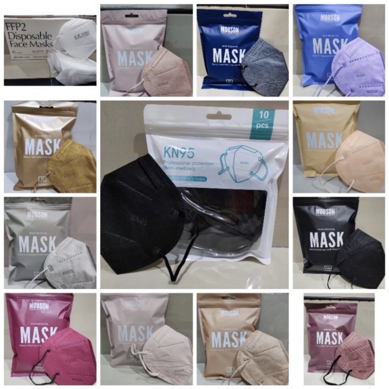 Masker kn95 warna 5ply