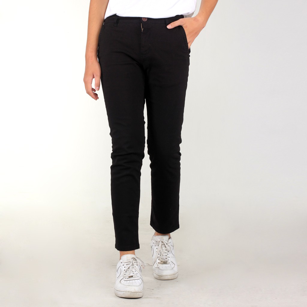 Benhill Celana Pria Panjang Chinos Katun Stretch Warna Benhill Celana Pria Panjang Chinos Katun Stretch Warna