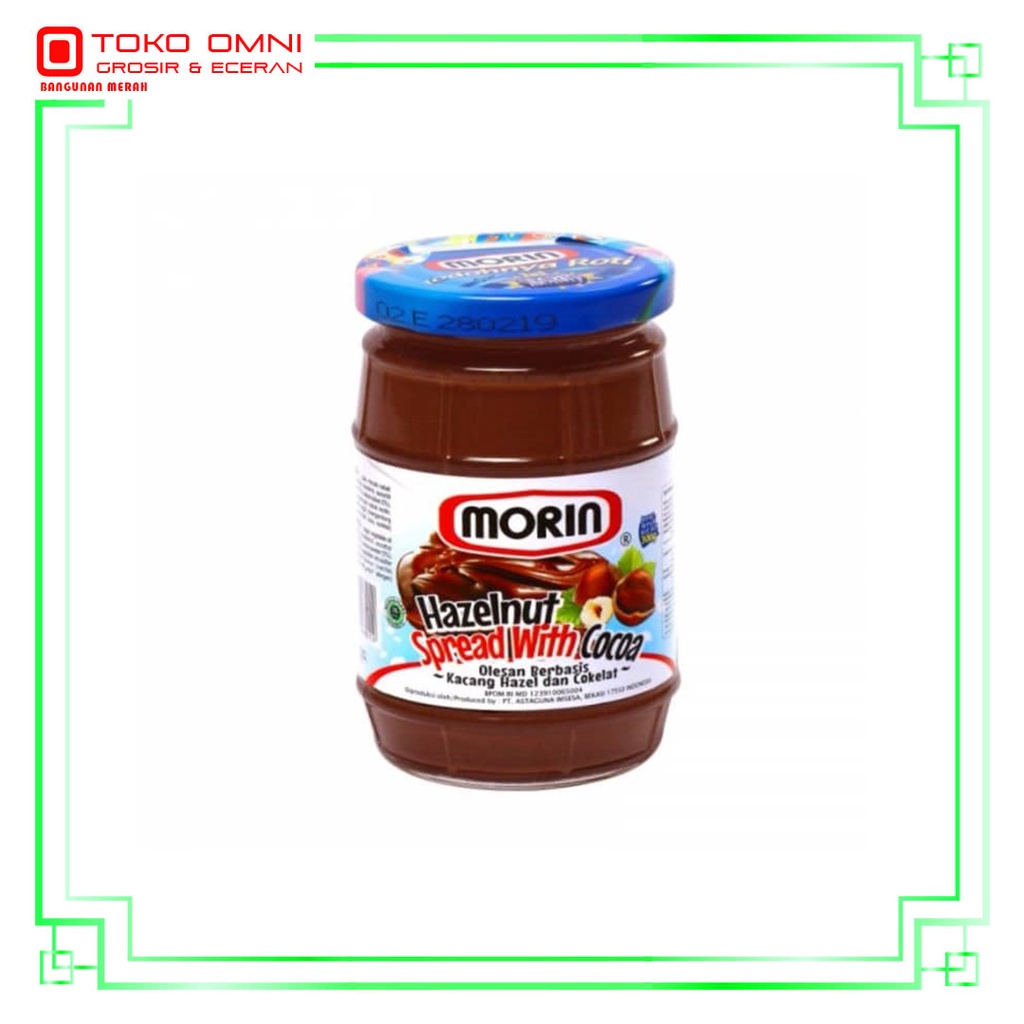 

MORIN HAZELNUT SPREAD W/COCOA 300 GR
