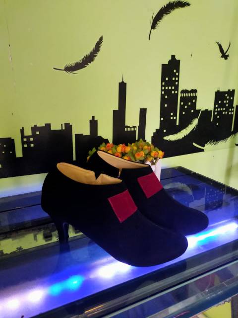 HEEL BOOT FASHION SLETING (REALPICT GESER) Pd335