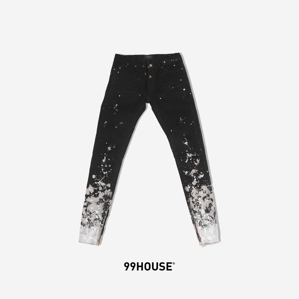 99House Asia | Fear Of God Selvedge Denim Splash Black | Celana Panjang
