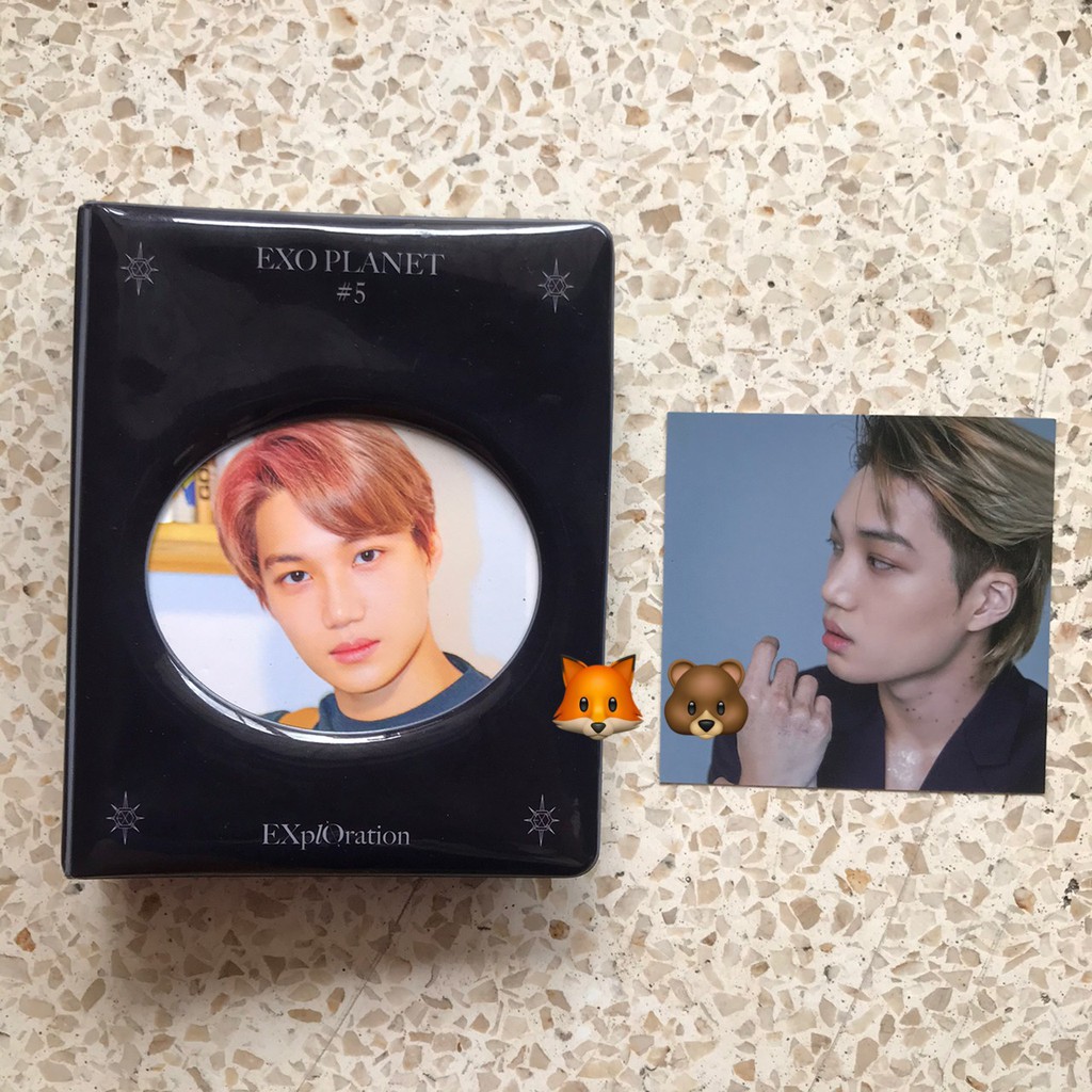 Official Exploration Goods Collect Book Binder EXO