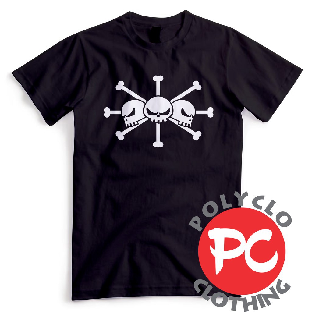 (BEST SALE)  Kaos One Piece BlackBeard  -Troy.co