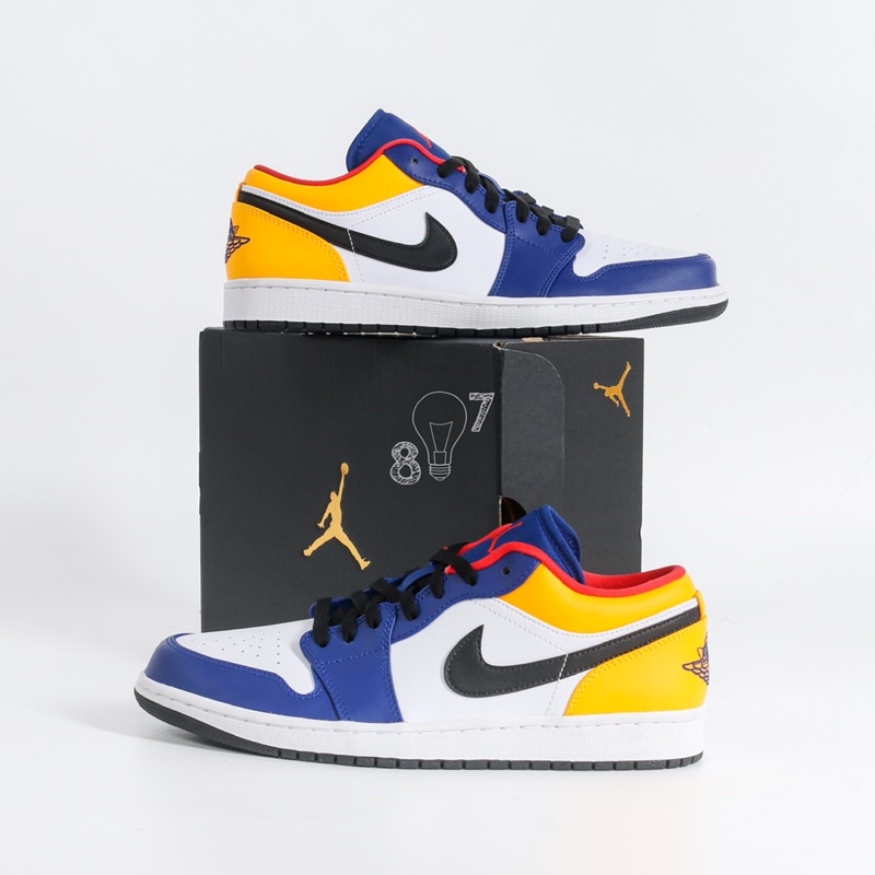 Air Jordan 1 Low Royal Blue Yellow