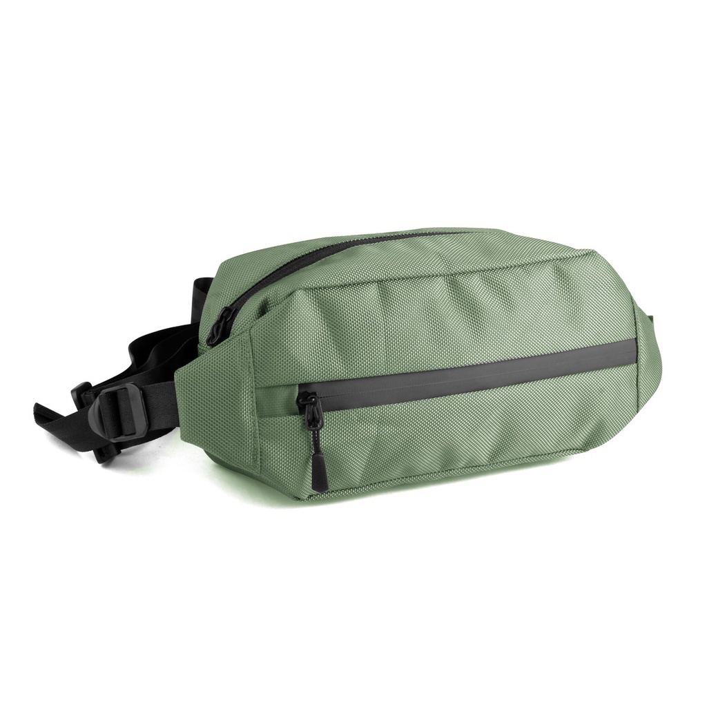 Rev x Ant - Waistbag Pria APOLLO Green Waterpfroop