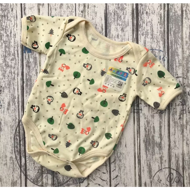 PROMO 7.7 3 Pcs Jumper Bayi Motif Lucu Jumper Bayi Bodysuit Baju kodok Bayi SNI DNW BABY