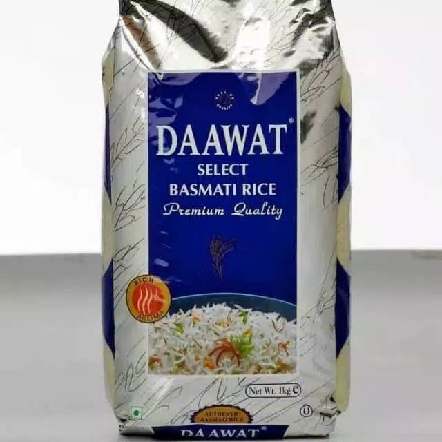 

Beras Premium Basmati India Da Awat 1Kg Nasi Spesial Kualitas terbaik