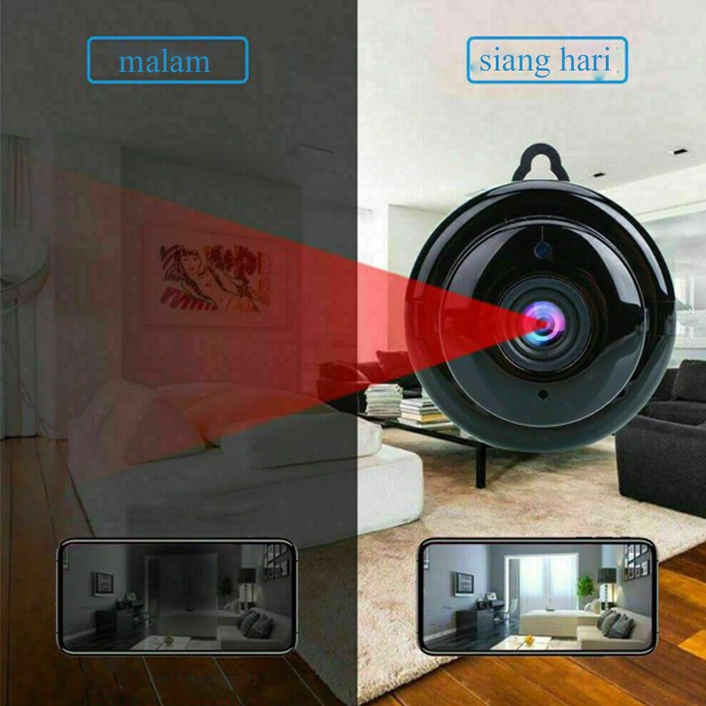 CCTV WIFI camera cctv lp kamera bisa pantau jarak jauh original