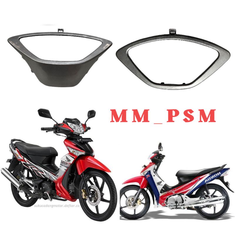 LIS SPEDOMETER SPEDO SUPRA X 125 LAMA SUPRA X 125 BARU BATMAN  BATOK BELAKANG SUPRA X 125 MEREK AVIRA SILVER