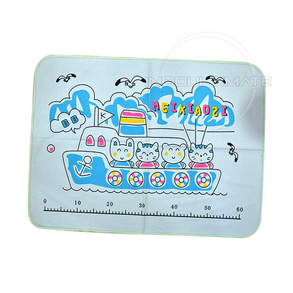 Perlak Bayi Waterproof (72 cm x 53 cm) Alas Ompol Bayi Perlak Karet Jumbo Perlak Ompol PL-07