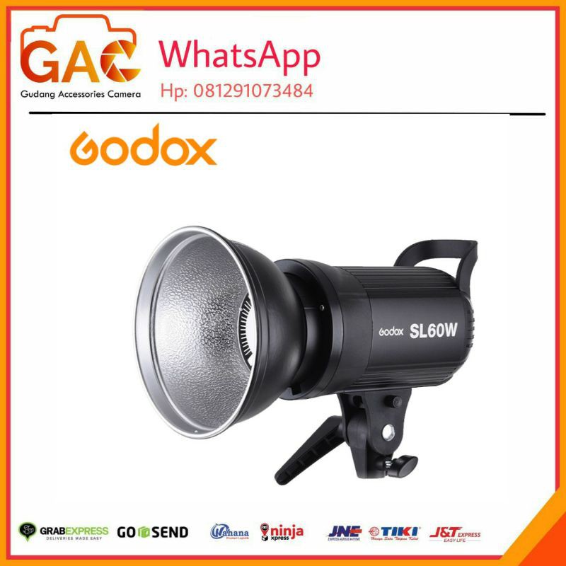 paket GAC lampu GODOX  SL-60W+BARNDOR BD-04