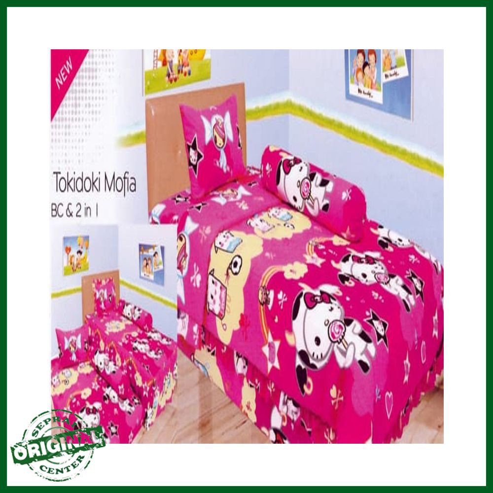 SEPREI LADY ROSE / SPREI LADY ROSE 120X200 HELLO KITTY TOKIDOKI MAFIA
