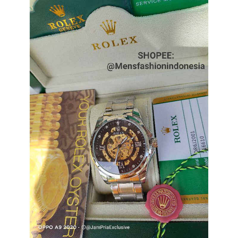 JAM TANGAN PRIA ROLEX SUPER FULL AUTOMATIC