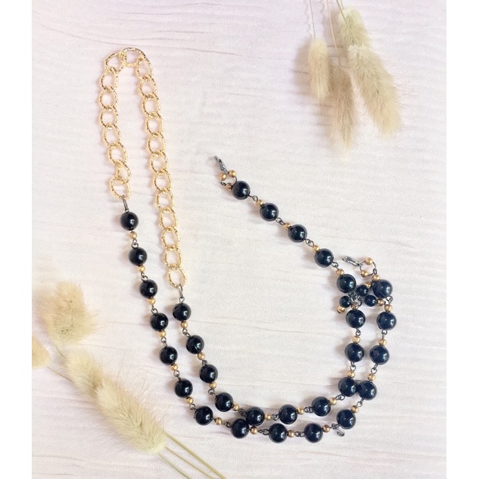 Strap masker hijab 2 in 1 KONEKTOR MASKER DAN KALUNG MASKER
