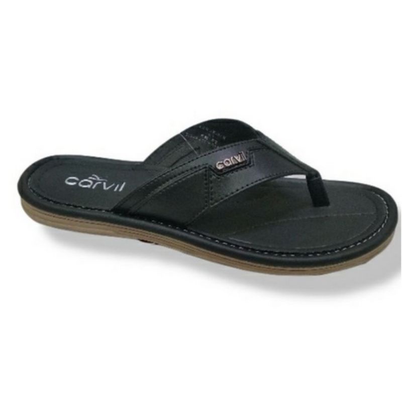 SANDAL CARVIL LENOX-01 M BLACK (ORIGINAL)