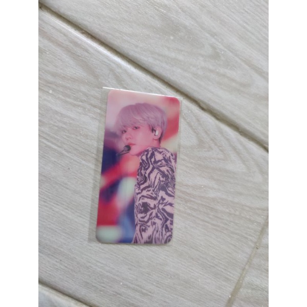 EXO Baekhyun bookmark filmlive japan tour dvd official