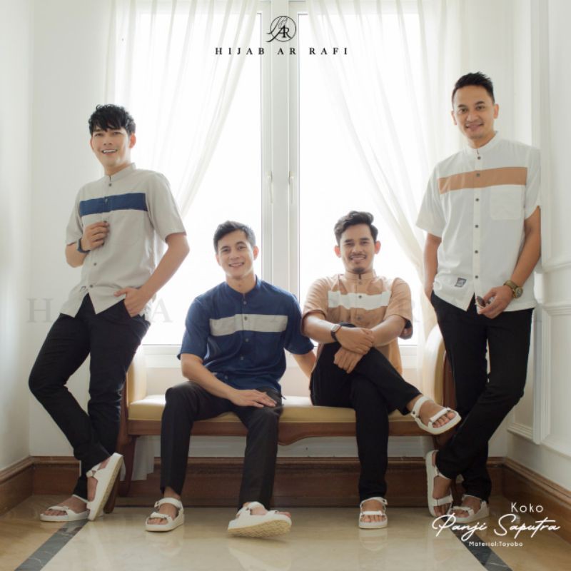 KOKO PANJI SAPUTRA TERBARU KOKO PRIA BY ARRAFI || BAJU KOKO MODERN IKATAN CINTA