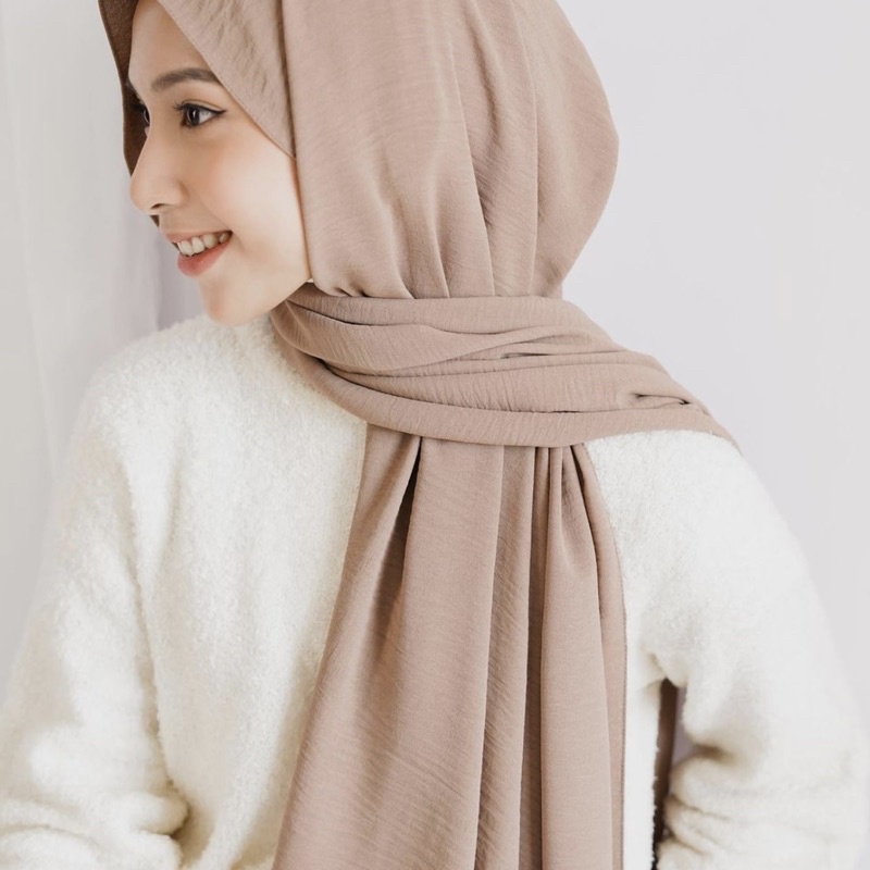 AIRFLOW CRINKLE PASHMINA tebal tidak menerawang