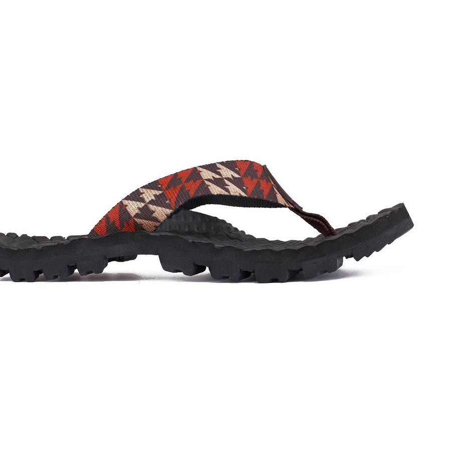 Terlaris.. Sandal OMILES Sendal Jepit Omiles BRUNO Sandal Pria - Brown Brick