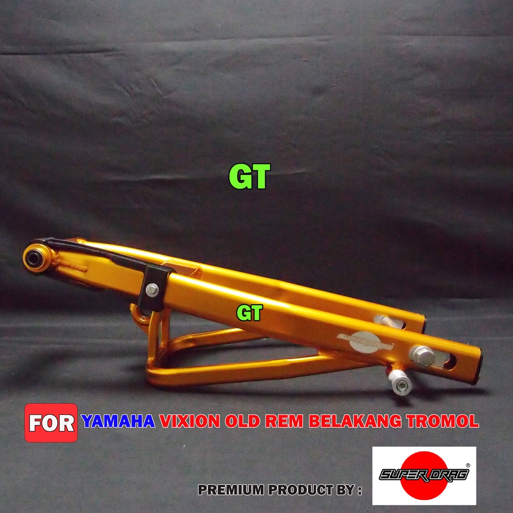 Jual SWING ARM SUPER DRAG ALUMINIUM VIXION OLD REM BELAKANG REM TROMOL