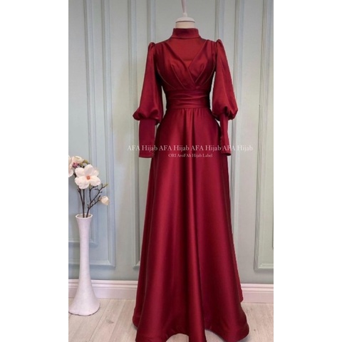 Jasmine Dress Satin Premium