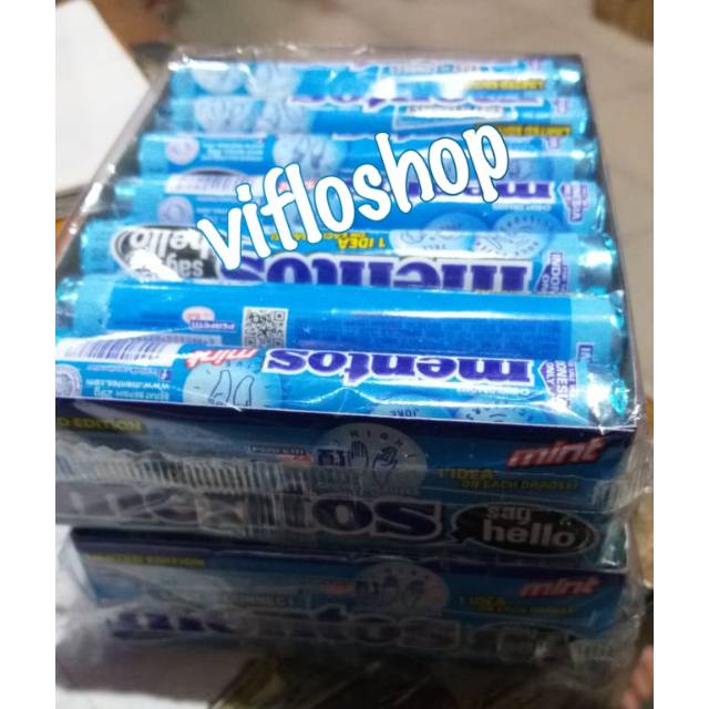 

Permen Mentos Roll /Mentos Batangan (Box 14 x 29 gram)