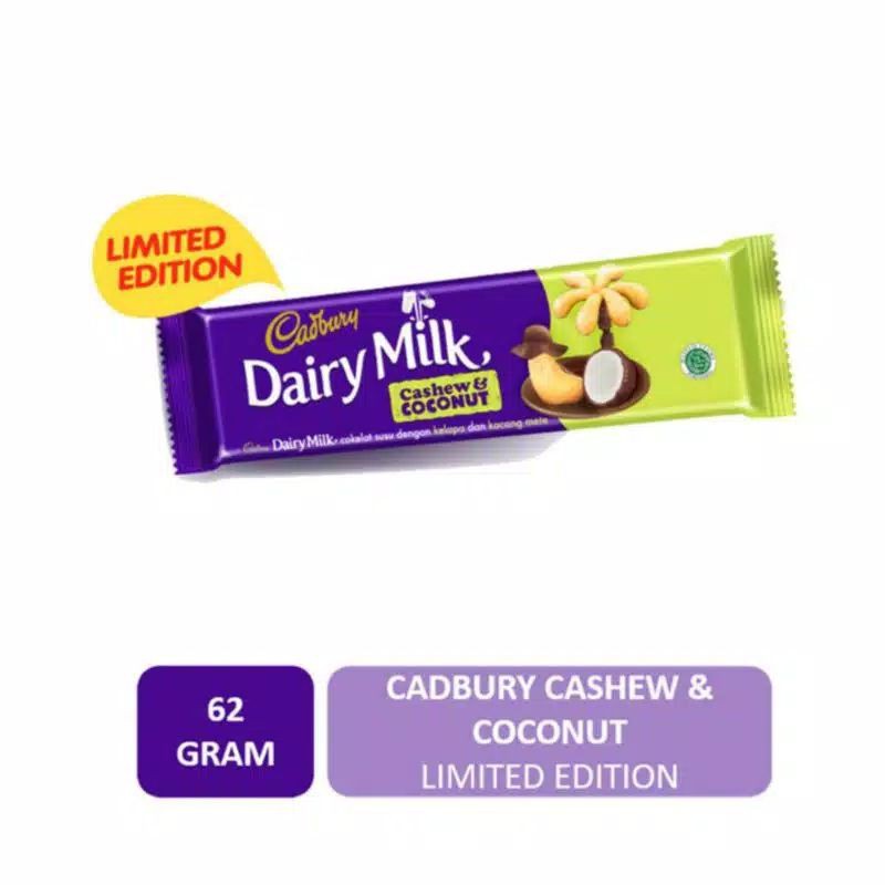 Cadbury dairy milk 62 gram