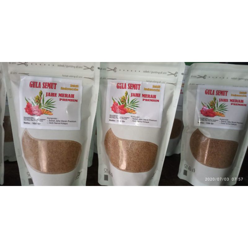 

gula semut jahe merah premium