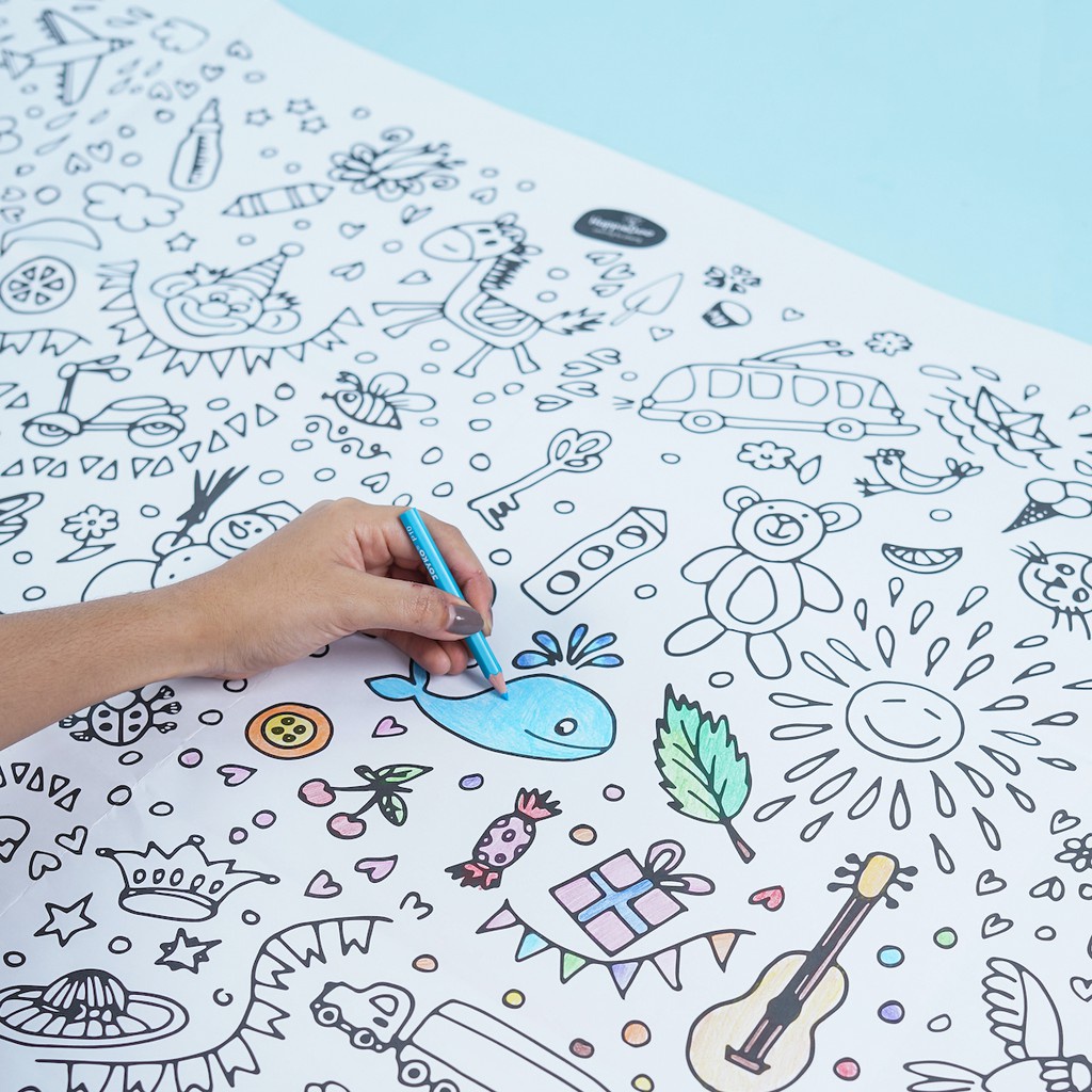 

VIRAL!! POSTER MEWARNAI UKURAN JUMBO - JUMBO COLORING POSTER 84x118cm - KERTAS MEWARNAI RAKSASA BUKU MEWARNAI -