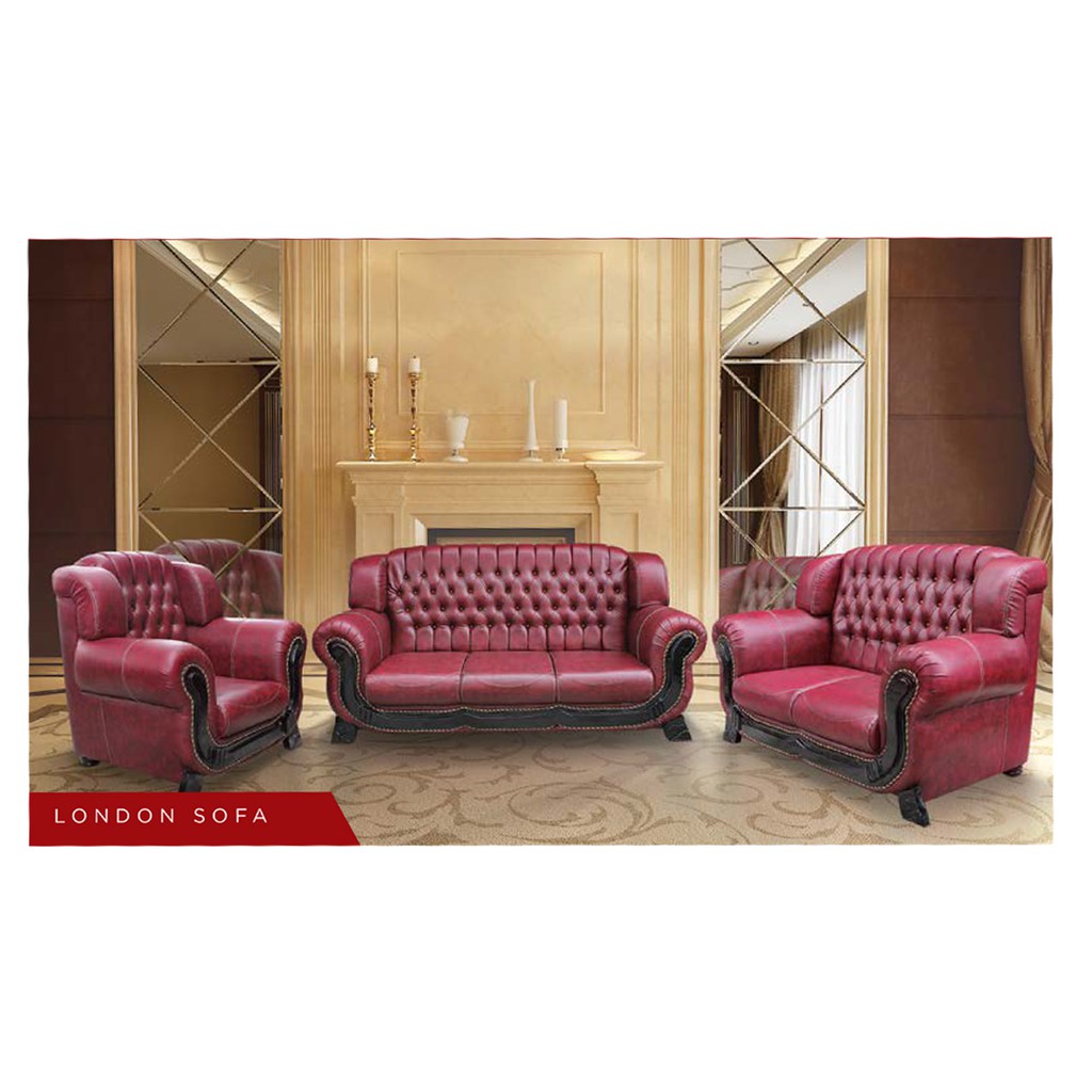 SOFA 3 , 2 , 1 TIPE LONDON BERGARANSI BONUS MEJA TAMU