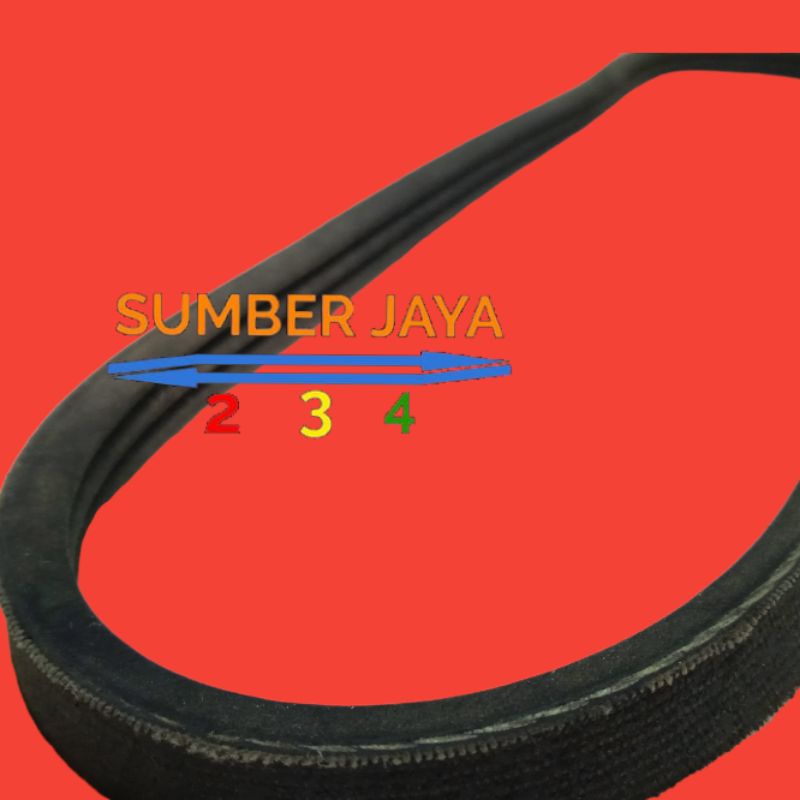 V belt mikro vanbelt 3 PK 735 TERMURAH