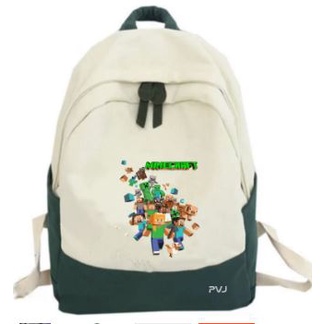 ♡♢<BG SALE>✔️ Tas Anak Tas Ransel Anak Laki Laki SD Karakter Mine Craft Lego Figure Backpack Sekolah