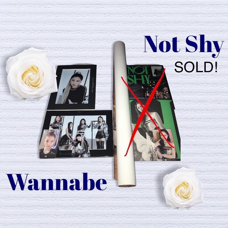 Itzy Album Unsealed Wannabe & Not Shy