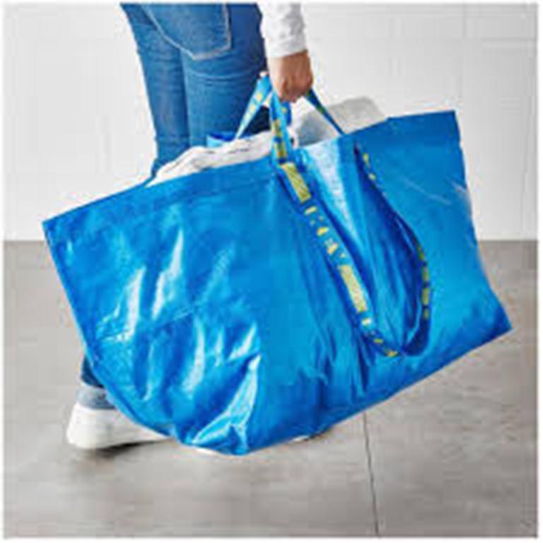 Ikea Tas Kantong Besar Frakta/Tas Belanja Multifungsi/ Frakta Bag/ Tas Belanja Murah