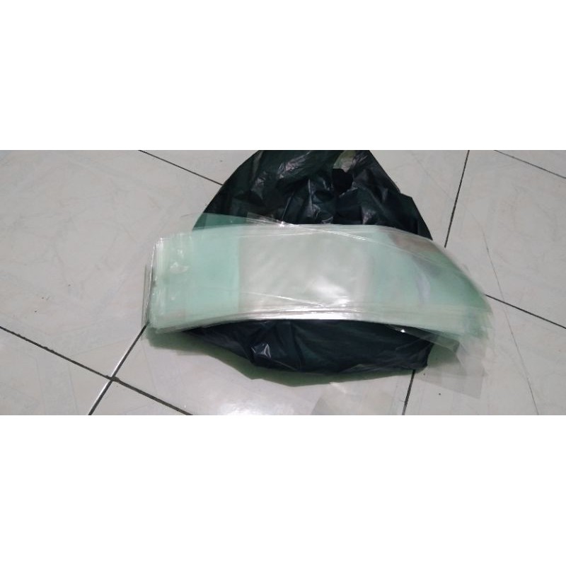 plastik bening kemasan kaos kaki BOLA PUTSAL / isi 100 lembar gambar real pick peking rapih