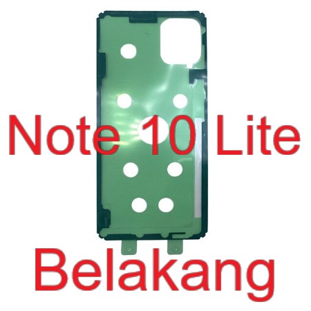 Original Adhesive Back Door - Adhesive Belakang - Lem Perekat - Samsung Galaxy Note 10 Lite - SM-N77