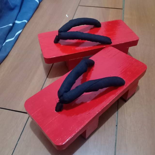 Sandal Geta Jepang cosplay jirahiya