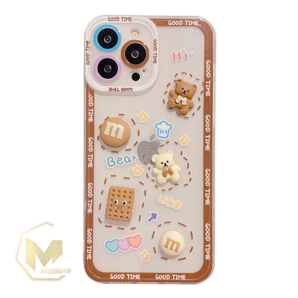 SS097 SOFTCASE 3D IPHONE 6 6+ 7 7+ 8 8+ X XS XR MAX MA2951