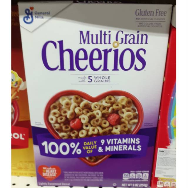

General Mills Cheerios Multi Grain Cereal 255gr