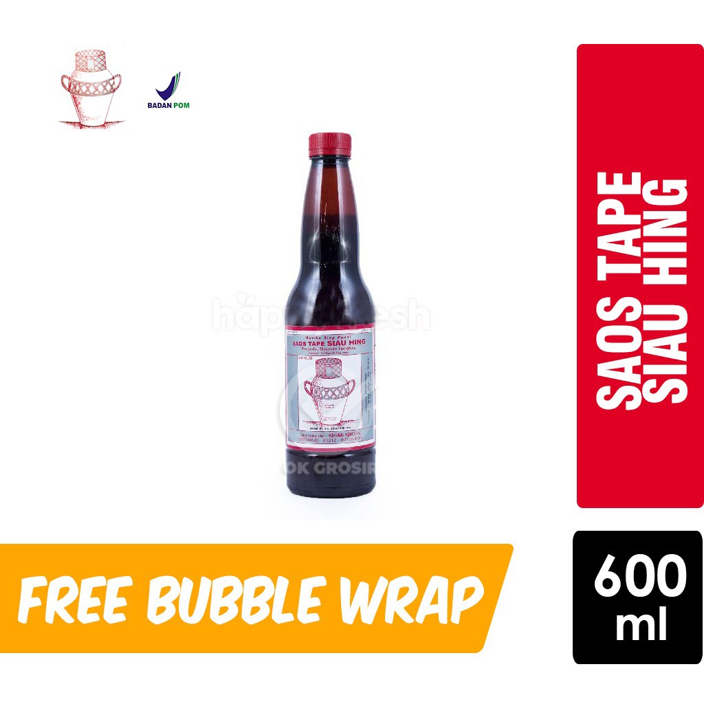 

Saos Tape Siau Hing Cap Guci (640 gr)