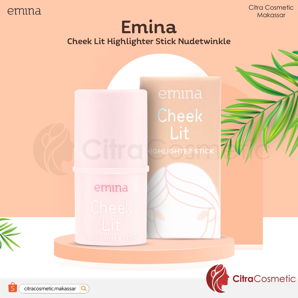 Emina Cheek Lit Highlighter Stick Nudetwinkle 7 Gr