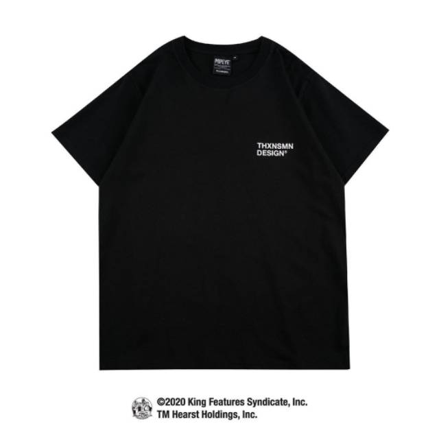 POPEYE x thanksinsomnia Tshirt "everil"black unisex size S M L