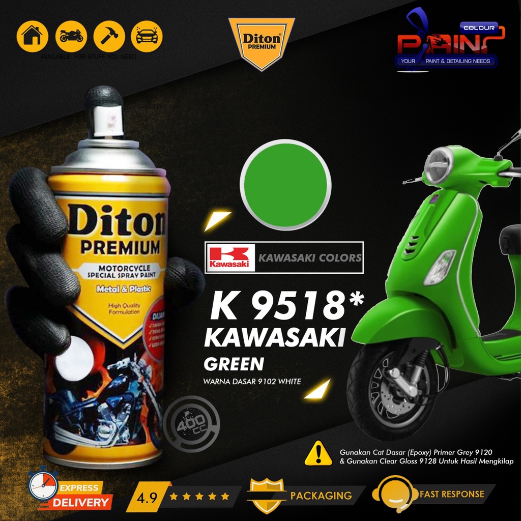 Diton PREMIUM 9518* Ninja Green Cat Semprot