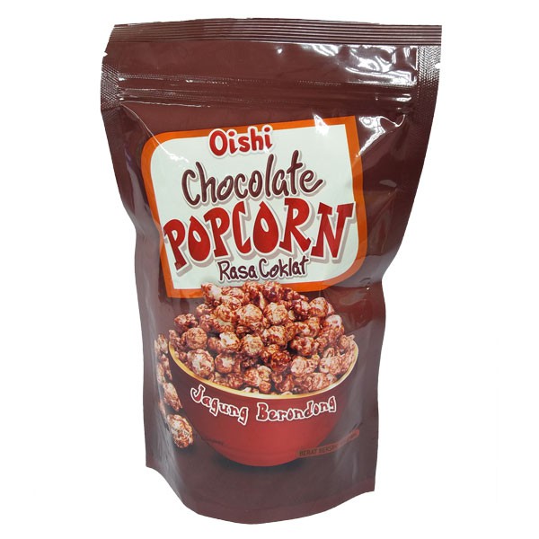 

Oishi Popcorn Coklat 100G