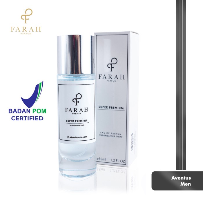 Farah Parfum Aventus Men - Parfum Pria